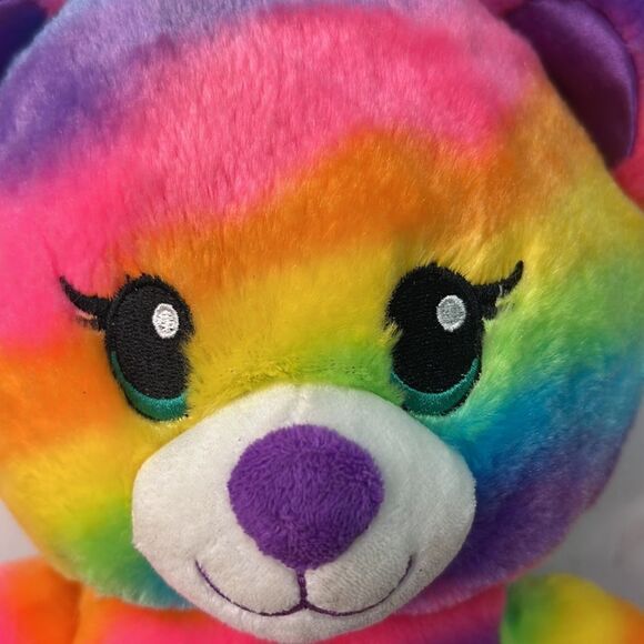 Build-a-Bear Workshop Rainbow Bear - Picture 6 of 12